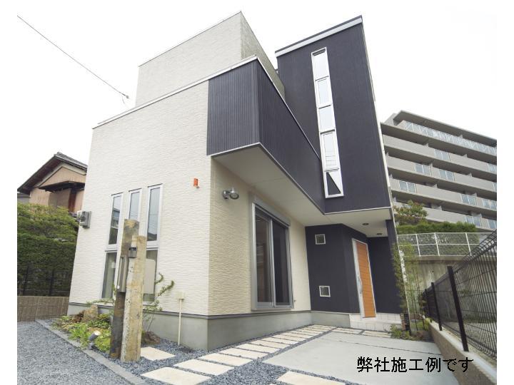 Building plan example (exterior photos).  ◆ It is our example of construction ◆ 