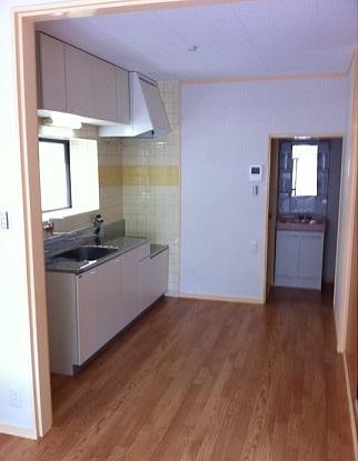 Kitchen. And it made the room the entire renovation! Kitchen is a replacement already!