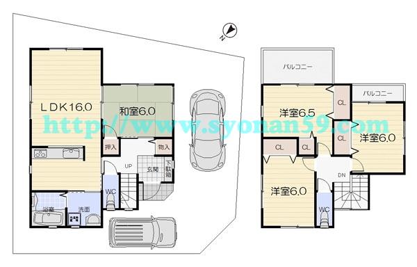 Floor plan. 35,800,000 yen, 4LDK, Land area 109.03 sq m , Building area 95.58 sq m floor plan