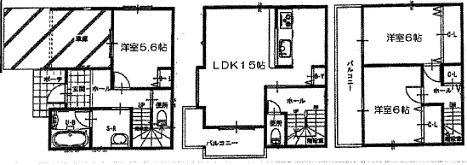 Floor plan. 25,800,000 yen, 3LDK, Land area 60.82 sq m , Building area 93.24 sq m (reference plan view) building price is 16.7 million yen. Because the floor plan can be changed, Please feel free to contact us
