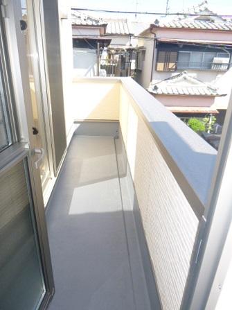 Balcony. Balcony is facing south! We hit may be positive