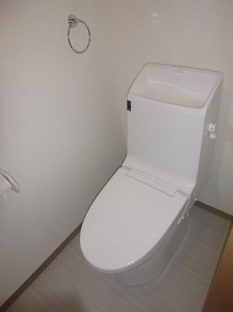 Toilet. All the room there lighting!