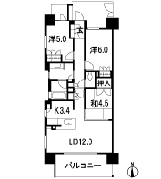 Floor: 3LDK, occupied area: 70.51 sq m, Price: 46,380,000 yen ・ 47,580,000 yen