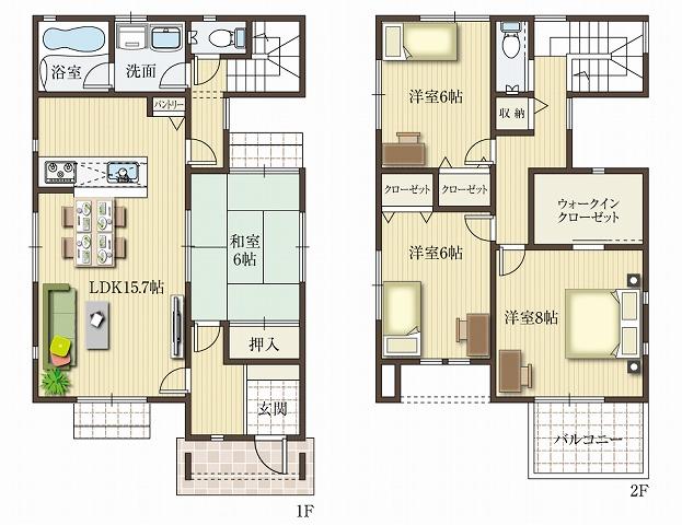 Other building plan example. Reference plan view