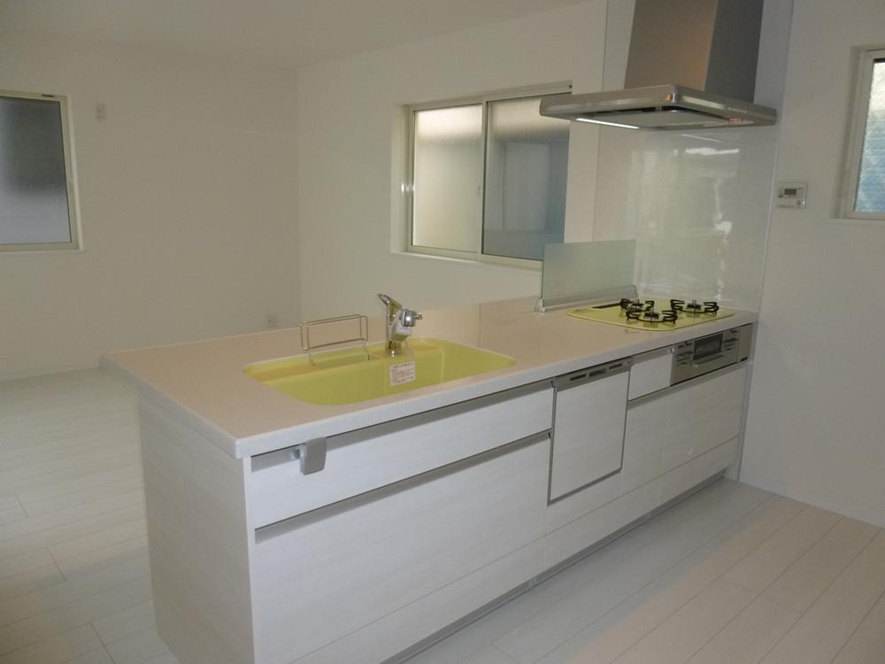 Kitchen. Center kitchen (flat face-to-face)