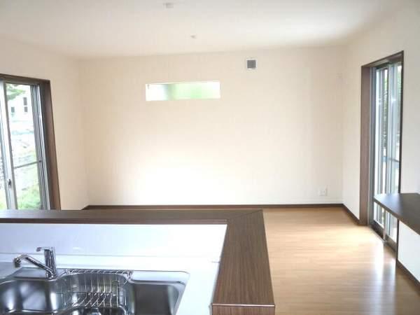 Living. Living room seen from the kitchen