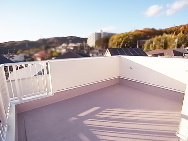 Balcony. spacious Roof balcony