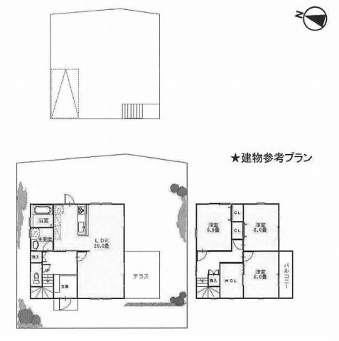 Compartment figure. Land price 17,450,000 yen, Land area 172.79 sq m