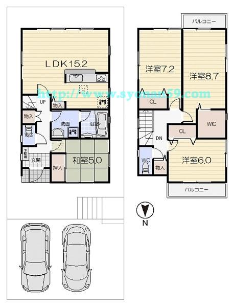 Floor plan. 27,900,000 yen, 4LDK, Land area 120.09 sq m , Building area 99.63 sq m floor plan
