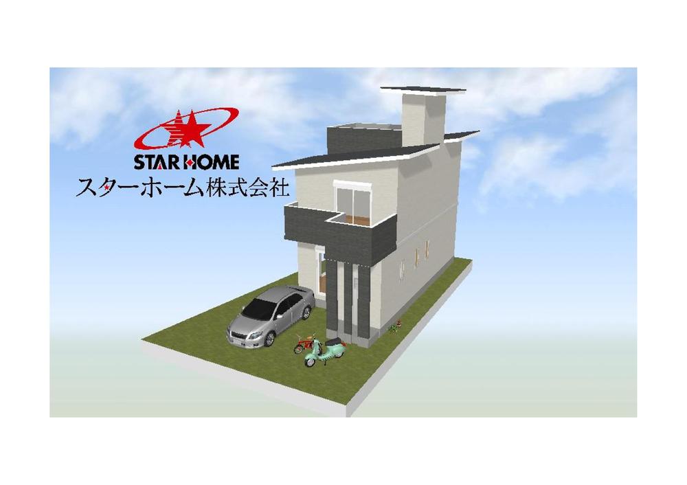 Rendering (appearance). Rendering ◆ Facing south ◆ 3-way free