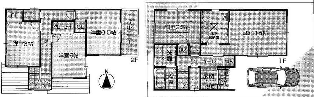 Floor plan. (2), Price 29,800,000 yen, 4LDK, Land area 98.84 sq m , Building area 95.58 sq m