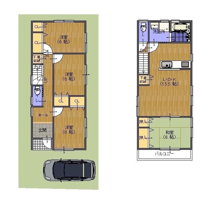 Other building plan example. Building plan Example B No. land building plan area 95.58 sq m