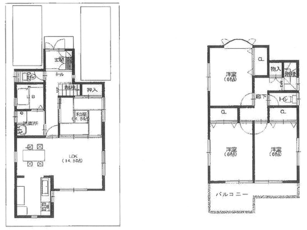 Floor plan. 35,008,000 yen, 4LDK, Land area 104.21 sq m , Building area 90.72 sq m