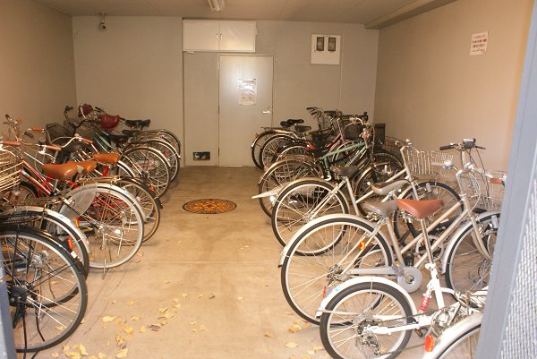 Other common areas. Bicycle-parking space