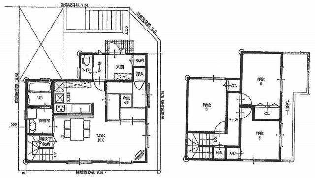 Compartment figure. Land price 18,040,000 yen, Land area 103.63 sq m