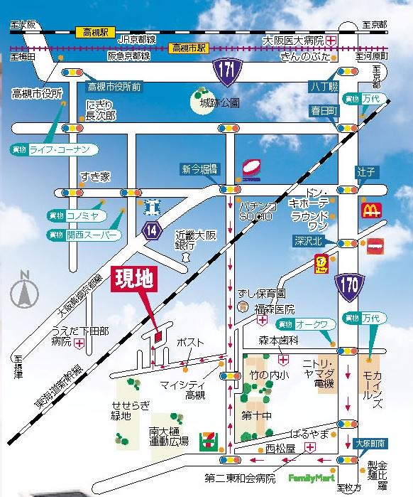 Local guide map