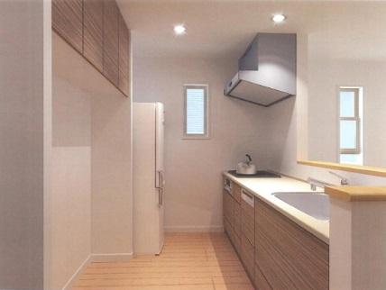 Same specifications photo (kitchen). North-west corner lot! Since the surroundings are also comfortable ◎ the immediate vicinity of the Yodogawa on foot or bicycle because it is flat land, Walk I also you sunny mood be like comfortably basking in the sun (photo image)