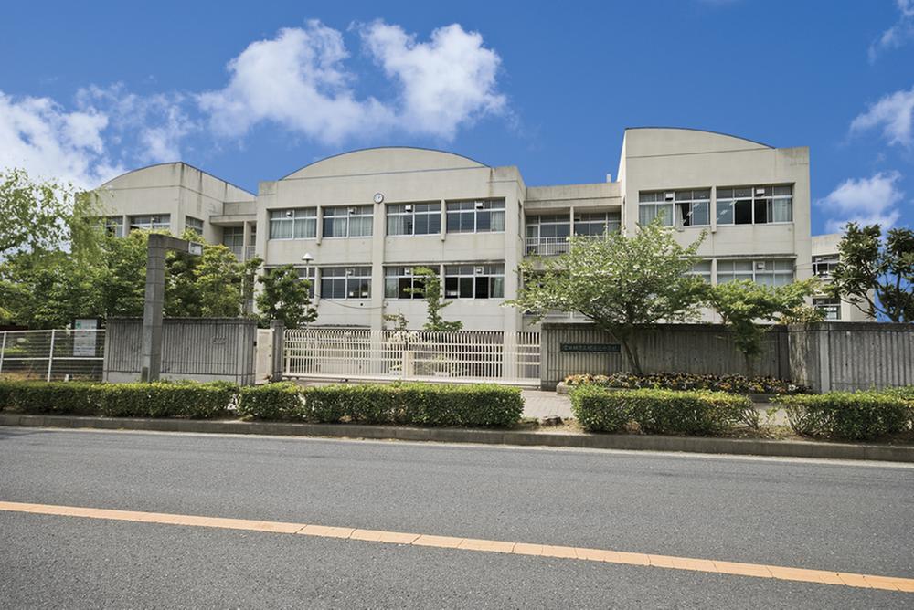 Junior high school. Tondabayashi 362m to stand Meiji pond junior high school