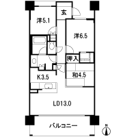 Floor: 3LDK, occupied area: 73.27 sq m, Price: 25.2 million yen