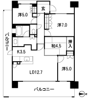Floor: 4LDK, occupied area: 84.33 sq m, Price: 30.9 million yen