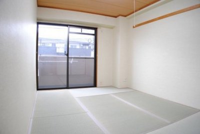 Living and room. A clean Japanese-style