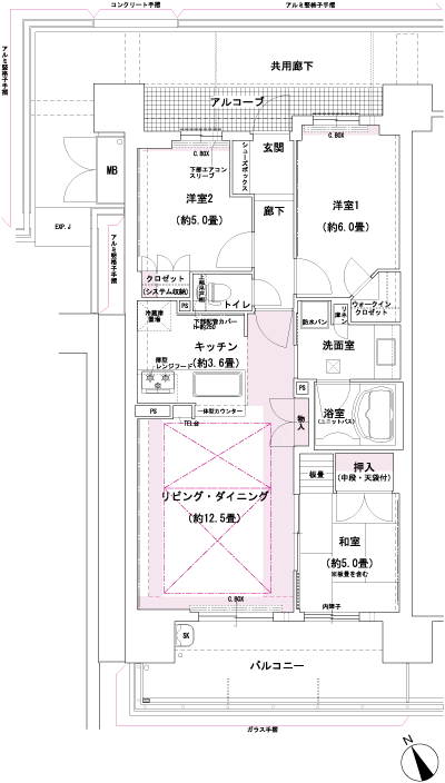 Floor: 3LDK, occupied area: 70.19 sq m, Price: 38,210,000 yen