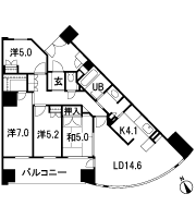 Floor: 4LDK, occupied area: 95.19 sq m, Price: 52,440,000 yen ・ 53,260,000 yen