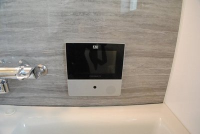 Other Equipment. TV you can see in the elegant bathroom