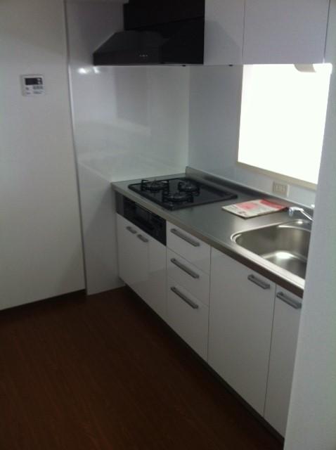 Kitchen. Since it is a present situation vacant house, Your preview possible
