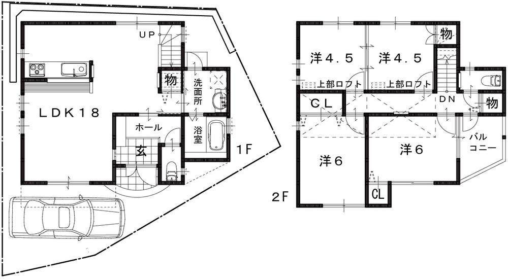 Floor plan. 35,800,000 yen, 4LDK, Land area 100.01 sq m , Building area 91.12 sq m