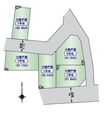 The entire compartment Figure. South-facing compartment and corner lot There is also a day is also good