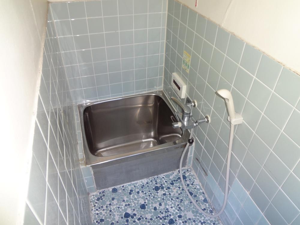 Bathroom. The building has become outdated.