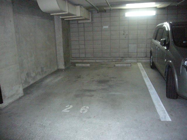 Parking lot. Common areas