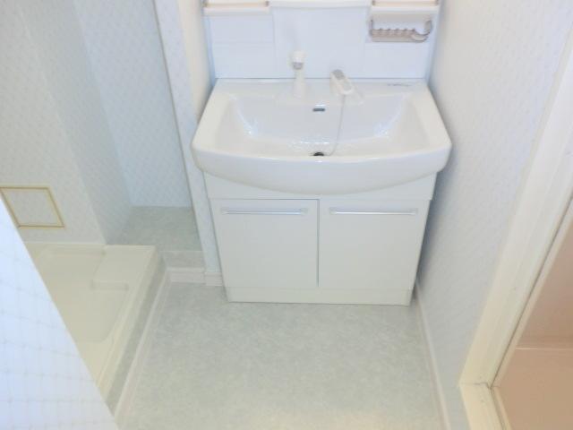 Wash basin, toilet. Also wash basin has been replaced with a new one because it is very beautiful.