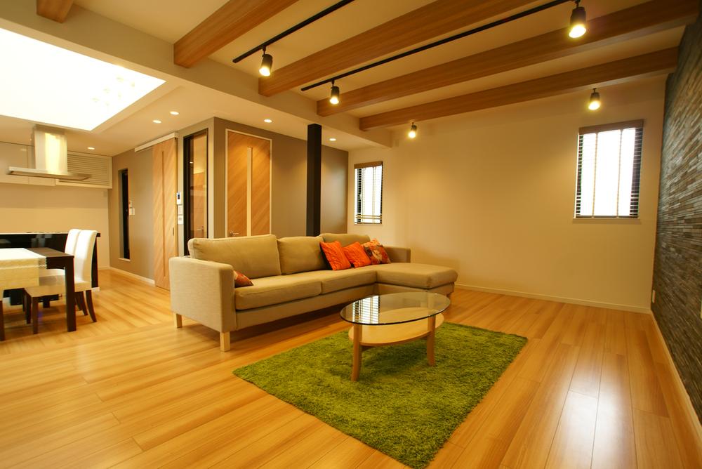 Model house photo. Create fun-free living space clear of mind ・  ・  ・   For more information, please fit once Contact.