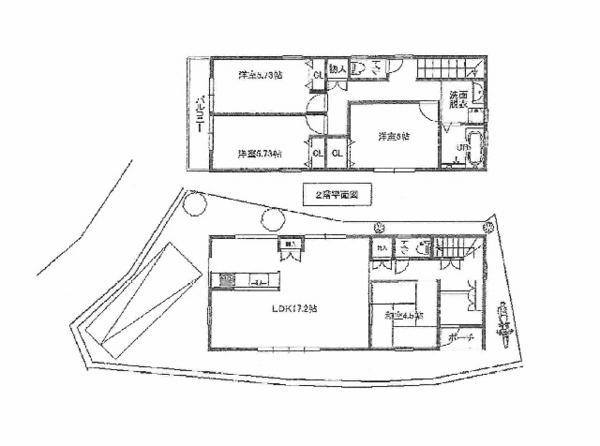 Floor plan. 35,700,000 yen, 4LDK, Land area 135.16 sq m , Per building area 95.58 sq m reference plan, Floor plan can be changed