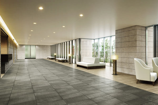 Shared facilities.  [Grand Lobby] Impress the quality some flavor, This modern Grand Lobby (Rendering)