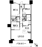 Floor: 3LDK + N, the occupied area: 75.07 sq m, Price: 38,980,000 yen