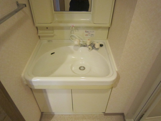 Washroom. With shampoo dresser