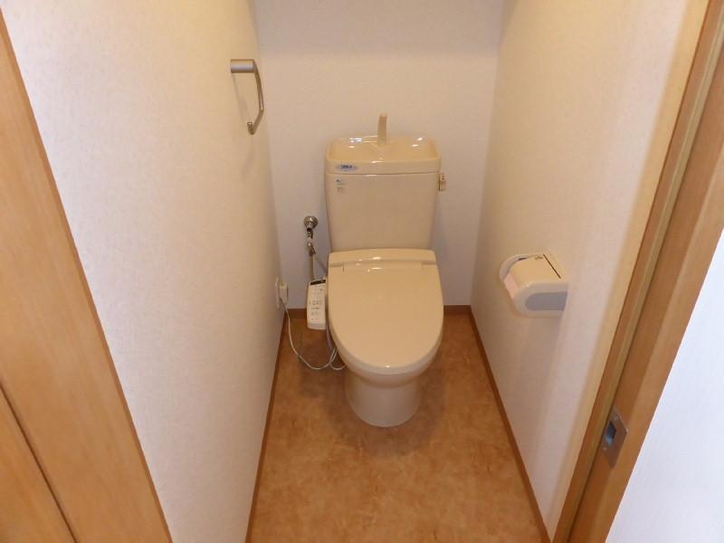 Toilet. Bidet was replaced