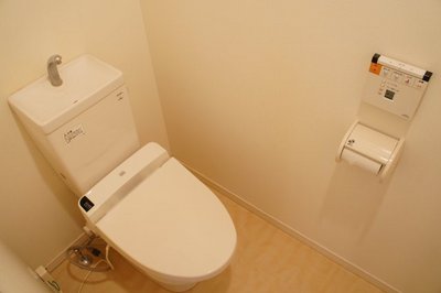 Toilet. Toilet room with a very clean feeling