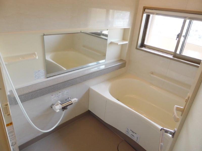 Bathroom. You can also adequate ventilation because there is a large window in the bathroom. Night view is also beautiful