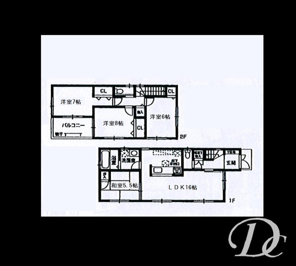 Floor plan. (No. 3 locations), Price 30,800,000 yen, 4LDK, Land area 101.45 sq m , Building area 93.15 sq m