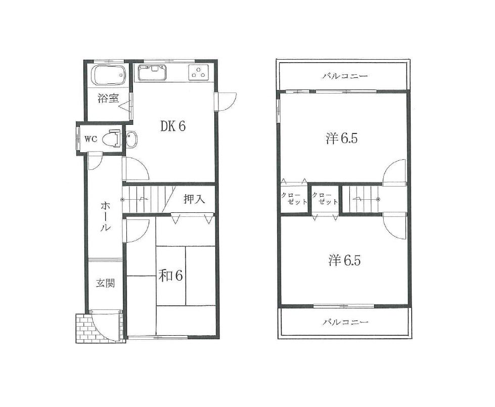 Floor plan. 16.8 million yen, 3DK, Land area 41.51 sq m , House building area 52.49 sq m full renovation!  Guests move immediately unnecessary care! Parkland near, It is the location where you can quietly living. 