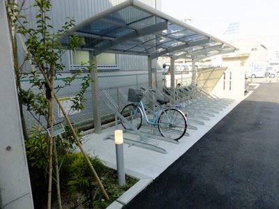 Other common areas. Place for storing bicycles