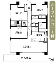 Floor: 3LDK + N, the occupied area: 86.12 sq m, Price: 63,880,000 yen