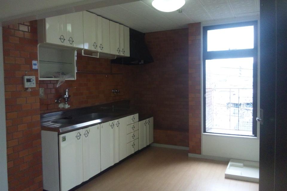 Kitchen. It is a photograph of the kitchen.