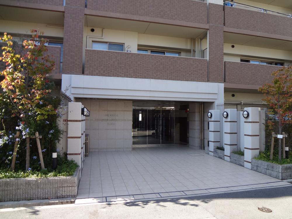 Entrance. Beautiful appearance of the tiled