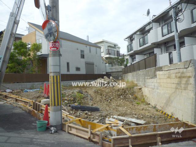 Local appearance photo. Property (from the east) ※ 2013 October 24, currently vacant lot