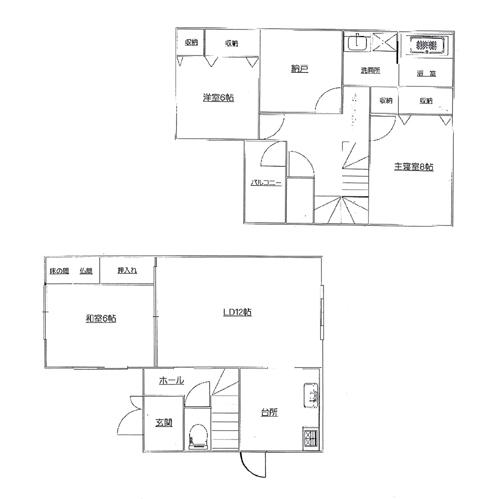 Floor plan. 36,800,000 yen, 3LDK + S (storeroom), Land area 102.97 sq m , Building area 97.29 sq m